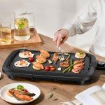 AORAN Electric Nonstick Griddle for Pancakes & Tacos