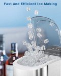 Portable Stainless Steel Ice Maker for Home Use