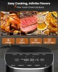Nuwave Brio Plus 8 Qt Air Fryer with 150 Presets