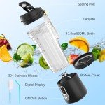 Portable 300W Blender for Smoothies and Shakes