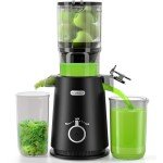 ECOSELF Cold Press Juicer with Large Feed Chute