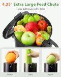 ECOSELF Cold Press Juicer with Large Feed Chute
