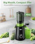 ECOSELF Cold Press Juicer with Large Feed Chute