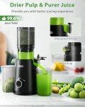 ECOSELF Cold Press Juicer with Large Feed Chute