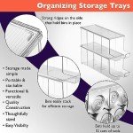 ClearSpace Stackable Soda Can Organizer Set of 2