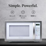 Farberware 1000W Countertop Microwave with LED Light
