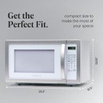Farberware 1000W Countertop Microwave with LED Light