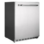 24" Stainless Steel Outdoor Refrigerator for 161 Cans