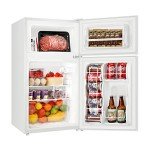 BANGSON 3.2 CU.FT Mini Fridge with Freezer
