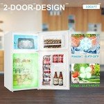 BANGSON 3.2 CU.FT Mini Fridge with Freezer