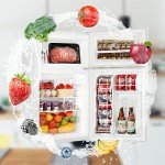 BANGSON 3.2 CU.FT Mini Fridge with Freezer