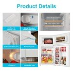 BANGSON 3.2 CU.FT Mini Fridge with Freezer