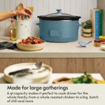 Bella 6.0 Qt Programmable Slow Cooker with Ceramic Coating
