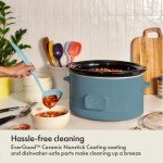 Bella 6.0 Qt Programmable Slow Cooker with Ceramic Coating