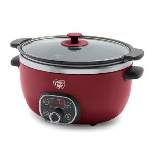 GreenLife 6QT Programmable Slow Cooker with Ceramic Bowl