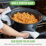GreenLife 6QT Programmable Slow Cooker with Ceramic Bowl