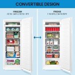 Kenmore 7 Cu Ft Convertible Upright Freezer/Fridge