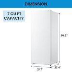 Kenmore 7 Cu Ft Convertible Upright Freezer/Fridge