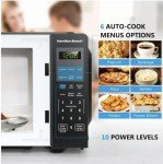 Hamilton 0.9 Cu Ft Countertop Microwave Oven