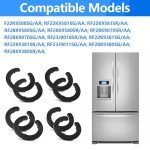 Refrigerator Door Hinge Shim Adjustment Kit - 8 Pcs