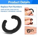 Refrigerator Door Hinge Shim Adjustment Kit - 8 Pcs