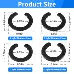 Refrigerator Door Hinge Shim Adjustment Kit - 8 Pcs