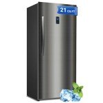 21 cu.ft Stainless Steel Upright Freezer with LED Display