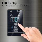 21 cu.ft Stainless Steel Upright Freezer with LED Display