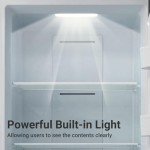 21 cu.ft Stainless Steel Upright Freezer with LED Display