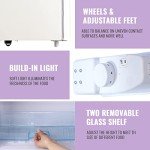 DEMUELLER 3.5 Cu.Ft Mini Dual Door Refrigerator