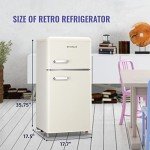 DEMUELLER 3.5 Cu.Ft Mini Dual Door Refrigerator