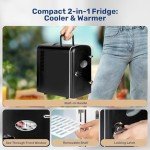 HealSmart 4L Mini Fridge - Portable Cooler & Warmer