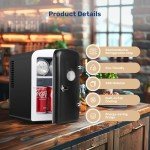 HealSmart 4L Mini Fridge - Portable Cooler & Warmer