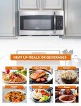 Commercial Chef 1.7 Cu. Ft. Convection Microwave Oven