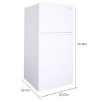 Kenmore 33" 20.4 cu. ft. Refrigerator with Ice Maker