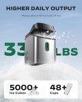 Silonn Countertop Nugget Ice Maker Machine