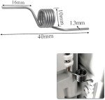 Heavy Duty French Door Refrigerator Spring Replacement 2pc