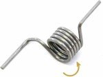 Heavy Duty French Door Refrigerator Spring Replacement 2pc