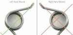 Heavy Duty French Door Refrigerator Spring Replacement 2pc