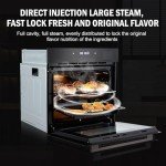 24" Electric Single Wall Oven with Air Fryer