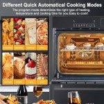 24" Electric Single Wall Oven with Air Fryer
