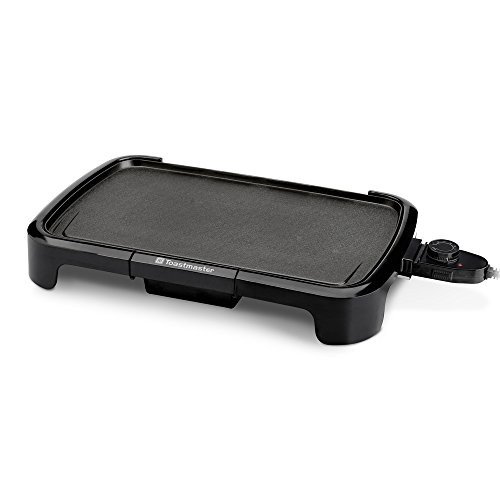 Toastmaster 10"x16" Black Electric Griddle