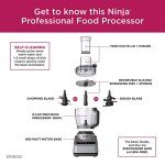 Ninja Professional Plus 850W Food Processor - Silver