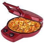 Courant 12" Red Pizza Maker with Timer