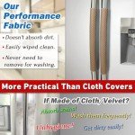Set of 4 Non-Slip Refrigerator Handle Covers