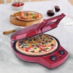 Courant 12" Red Pizza Maker with Timer