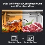 24 Inch Built-in Microwave and Convection Oven Combo