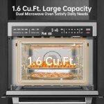 24 Inch Built-in Microwave and Convection Oven Combo
