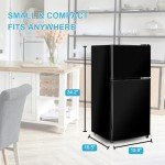 Fox Shack 3.2 Cu Ft Compact Refrigerator with Freezer