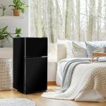 Fox Shack 3.2 Cu Ft Compact Refrigerator with Freezer